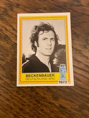 Panini Uefa Europa 1980 #16 Franz Beckenbauer Deutschland Brd 1972 • $79