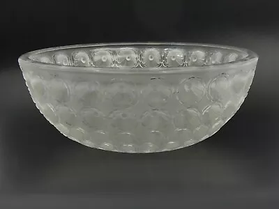 R. Lalique French Art Glass Nemours Bowl C.1930 • £515