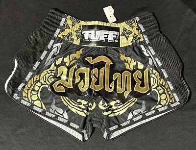 TUFF Muay Thai Shorts The King Of Naga Kickboxing Trunks K1 MuayThai Fight Short • $17.14