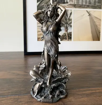 Roman Greek Mythology Goddess Bonded Bronze Aphrodite Sculpture Statue • $76.95