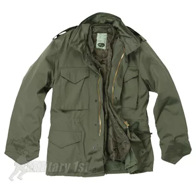 Classic M65 Army Combat Field Mens Jacket Us M-65 Coat Parka + Liner S-5xl • £70.95