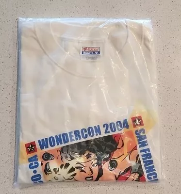 VTG New 2004 WonderCon San Francisco Wonder Woman T-Shirt  Size Large New • $24.99