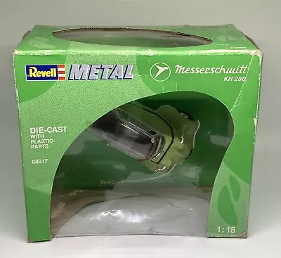  Revell Metal Messerschmitt KR 200  Car 1:18 Die Cast Green In Box • $32