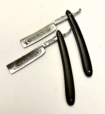 Lot Of 2 Straight Razor Yankee Cutlery Co. Magnitized Model 917 Electric Germany • $99.99