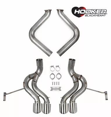 Hooker Blackheart Axle-Back Exhaust 97-04 Chevrolet Corvette C5 5.7L - 70401344- • $1038.95