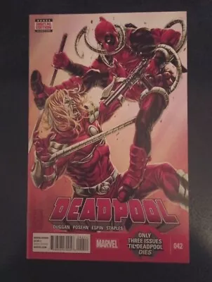 Deadpool 42 Mark Brooks Cover Gerry Duggan Story Marvel Comics 2015 • £4.05