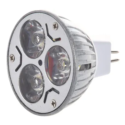 $10.99 • Buy MR16 3x1 Watt LED Spot Light Bulb 20W, White, For Track Light, Landscaping  M7Q4