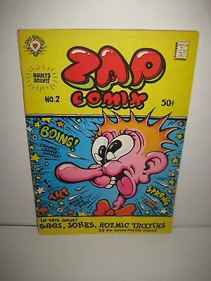 Zap Comix 2 Apex Novelties 1968 2nd Print R Crumb 1968 • $19.95