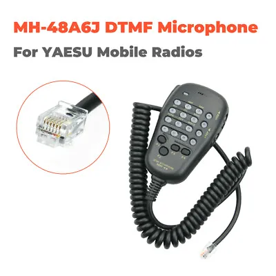 MH-48A6J DTMF Microphone Yaesu FT-1807M FT-1900R FT-2600 FT-2800 FT-2800M Radios • $22.99