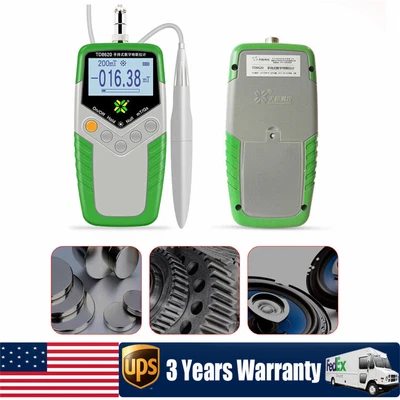 $78.85 • Buy Handheld Tesla Gauss Meter Magnetometer Digital Magnetic Field Tester Flux Meter