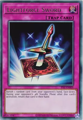 YuGiOh Lightforce Sword PSV-EN005 Rare • £6.99