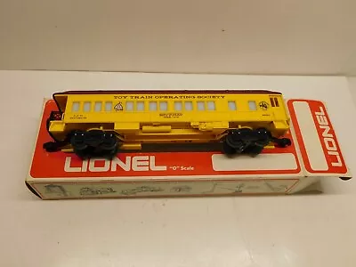 Lionel O Gauge Train - Toy Train Operating Society Snowbird Utah Passenger Car • $12