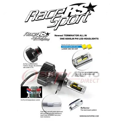 Race Sport Headlight Conversion Kit For 2008-2014 Mercedes-Benz CL63 AMG - Nn • $79.24