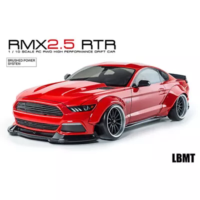 MST 1/10 RMX 2.5 LBMT Red Pre-Painted Body Brushed RWD RTR Drift RC Car #531904R • $287.77