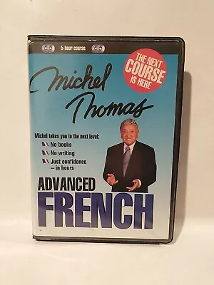 Advanc French With Michel Thomas By Michel Thomas (Audio CD 4Disc Set) W/Manual • $35.09