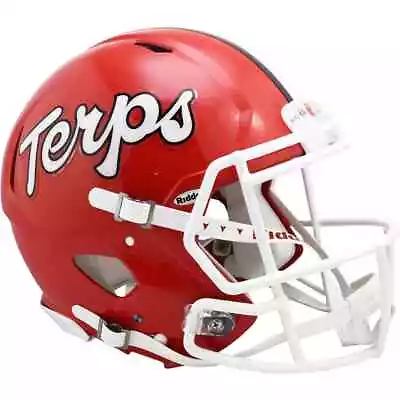 MARYLAND TERRAPINS NCAA Riddell Speed Full Size AUTHENTIC Football Helmet • $259.99