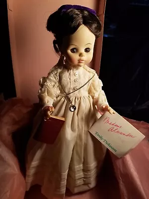 VTG Madame Alexander Emily Dickinson Doll #1587 13” Vinyl Box & Tags Sleep Eyes • $8
