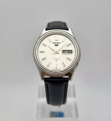 Rare Jdm Seiko 5 5126 7010 Silver Vintage Automatic Dress Watch August 1967 Gwo • £110