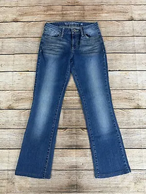 Guess Jeans Women Size 27 Regular Straight Leg Casual Denim Blue School Jeans • $24.99