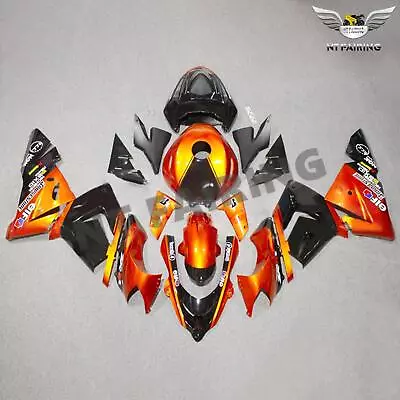 Injection Orange Full Fairing Fit For Kawasaki Ninja 2004 2005 ZX10R A064 • $579.99