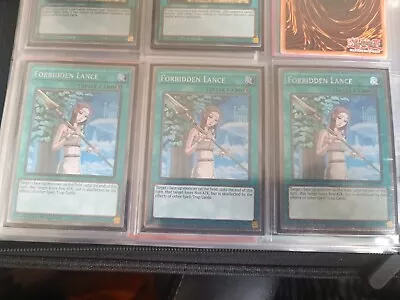 FORBIDDEN LANCE NKRT-EN042 LTD ED PLATINUM RARE YuGiOh X3 • £15