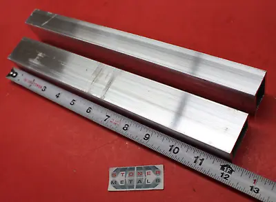 2 Pieces 1 X 1-1/2 X 1/8  Wall ALUMINUM RECTANGLE TUBE 6063 T52 X 12  Long New • $19.49