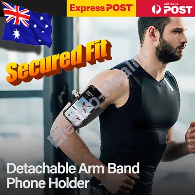 Sports Gym Running Slim Armband Arm Band Phone Holder Detachable Rotation New • $29.95