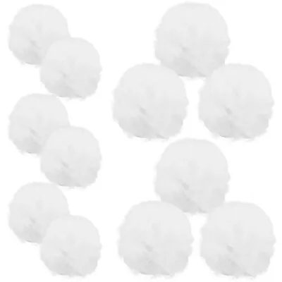 10pcs Bunny Tail Fluffy Rabbit Tail Cosplay Furry Bunny Tails Masquerade • £7.81