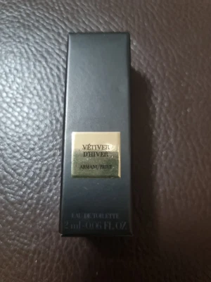 £15.87 • Buy Armani Prive Vetiver Dhiver, EdT 2ml Sample,