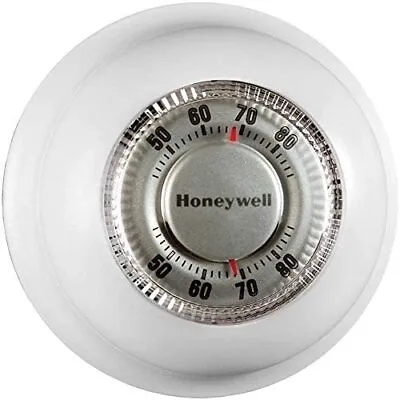 Honeywell Round Heat Only Mercury Free Thermostat Heat & Cool 24 V • $41.73