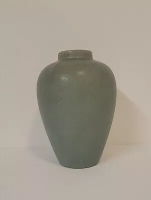 Vintage Van Briggle Vase Seafoam Green  8 Inches Colo Springs  • $132.50
