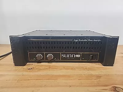 Fender Sunn SPL 7000 Professional Stereo Power Amplifier PA DJ Amp (638) • $149.94