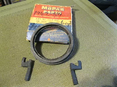 NOS Mopar 1942-1948 Chrysler 6 Desoto 6 Rear Crankshaft Main Oil Seal Kit • $25.99