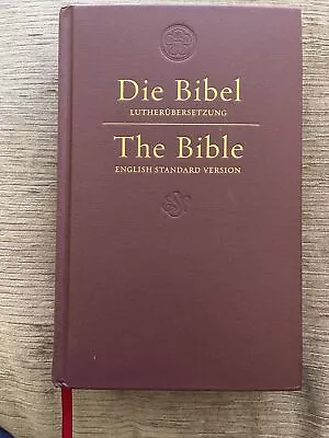 DIE BIBEL: NACH MARTIN LUTHERS UBERSETZUNG (GERMAN) & ENGLISH - Hardcover 2017 • $40