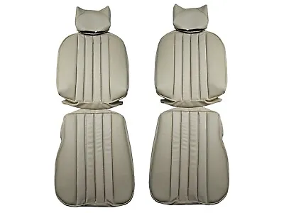 Mercedes W113 280SL 250SL 230SL 1963-71 Parchment Vinyl Seat Covers Replacement • $499