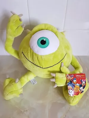 Disney Store Monsters Inc. Mike Wazowski Soft Toy With Tags • £8