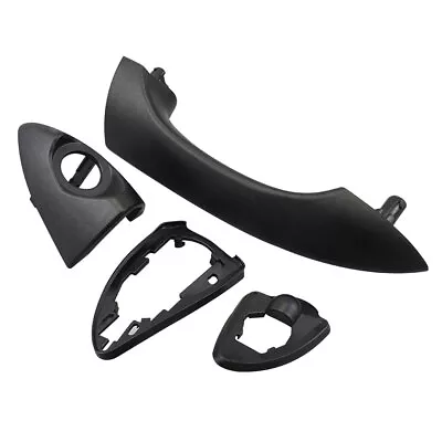 Outer Door Handle Front Right Side RHD For BMW X5 E53 2000-2005 2006 Dumb Black • $26.39