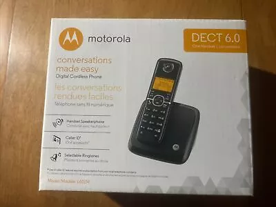 NIB Motorola L601 M GHz 4 Single Cordless Phone 10 Selectable Ringtones • $45