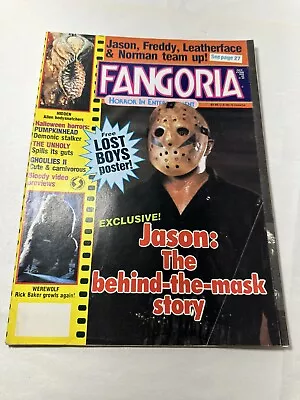 Fangoria - #68 Vol.7 - Rivista Horror - 1987 - Jason The Behind The Mask Story • $50