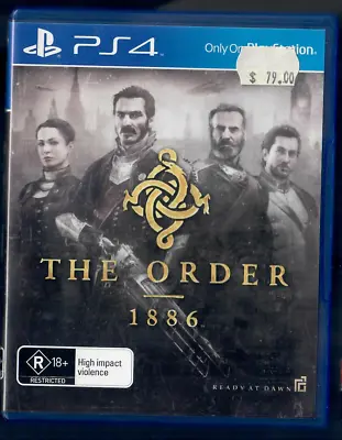 The Order 1886 Sony Playstation 4 PS4   • $13.99