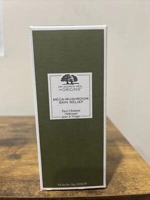 $16 • Buy Origins Mega Mushroom Skin Relief Face Cleanser, Full Size 5.0oz/150mL,NIB