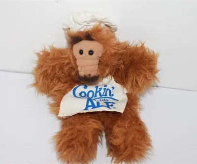 Alf Cookin' With Alf Plush Hand Puppet Toy 1988 13  Alien Productions ACP0004 • $29.99