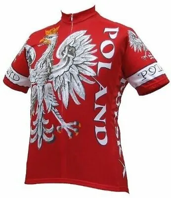 Poland Men's Cycling Jersey (S M L XL 2XL 3XL) • $54.99