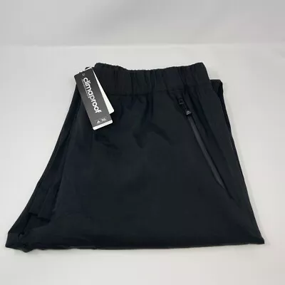 Men's Adidas Golf ClimaProof Black Rain Gear Pants NWT - XL Extra Large • $60