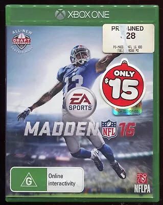 Madden NFL 16 Microsoft Xbox One • $10