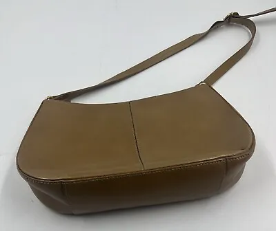 Etienne Aigner Handbag Satchel Crossbody Bag Leather Purse Pockets Zipper • $22