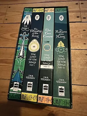 J R R Tolkien • The Hobbit • The Lord Of The Rings • 4 Book Box Set (1996/1997) • £24.99