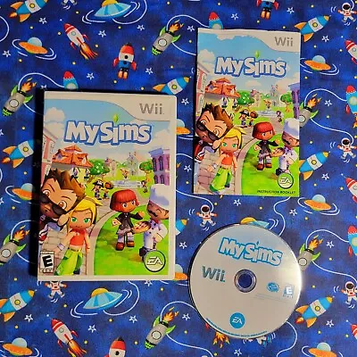 My Sims (Nintendo Wii 2007) COMPLETE TESTED! • $12.99