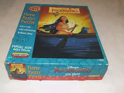 Spears Games - Pocahontas Movie Poster 300 Piece Jigsaw Puzzle - Complete • $11.99