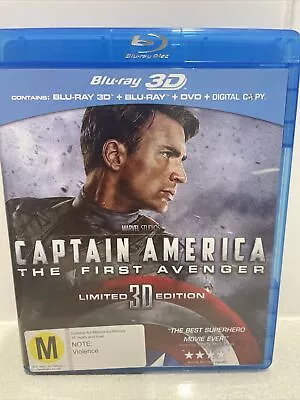 Captain America - The First Avenger | 3D Blu-ray (Blu-ray 2011) • $9.25